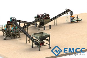 Roller (Extrusion) Granulator Production Line