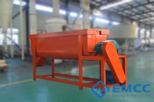 Professional China Rotary Drum Dryer For Fertilizer -
 Horizontal Fertilizer Mixer – Exceed